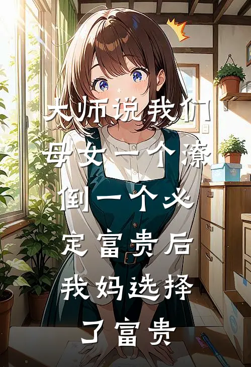 大师说我们母女一个潦倒一个必定富贵后，我妈选择了富贵