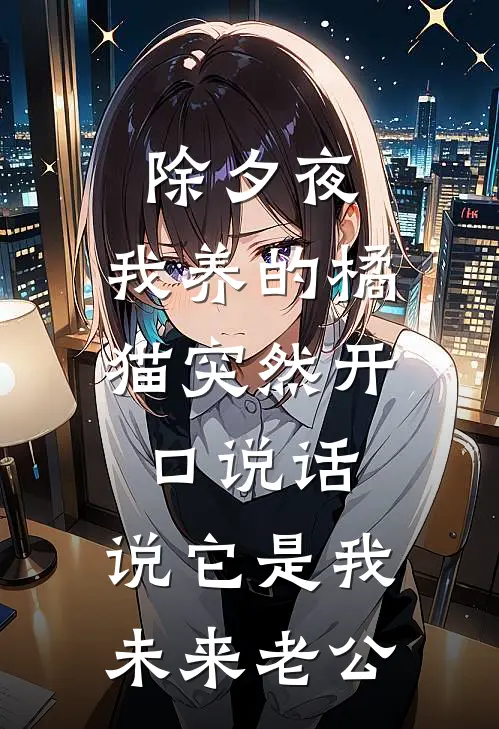 除夕夜，我养的橘猫突然开口说话，说它是我未来老公