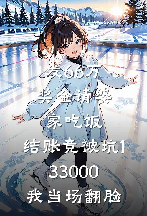 发66万奖金请婆家吃饭，结账竟被坑133000，我当场翻脸周明刘玉芬免费小说阅读_免费小说大全发66万奖金请婆家吃饭，结账竟被坑133000，我当场翻脸(周明刘玉芬)