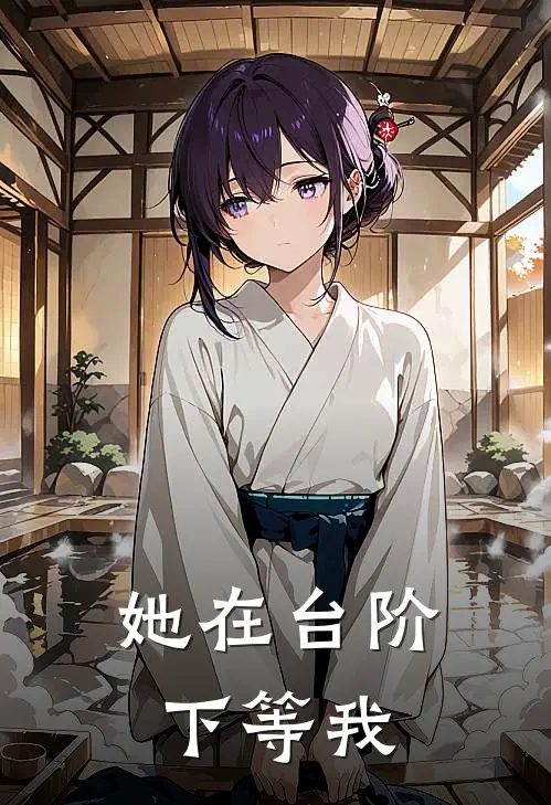 她在台阶下等我