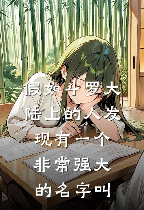 假如斗罗大陆上的人发现有一个非常强大的名字叫