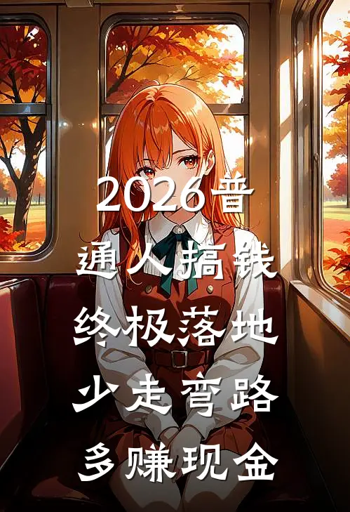 2026普通人搞钱终极落地：少走弯路、多赚现金