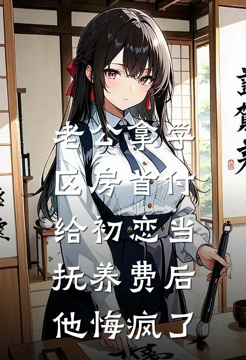 老公拿学区房首付给初恋当抚养费后，他悔疯了